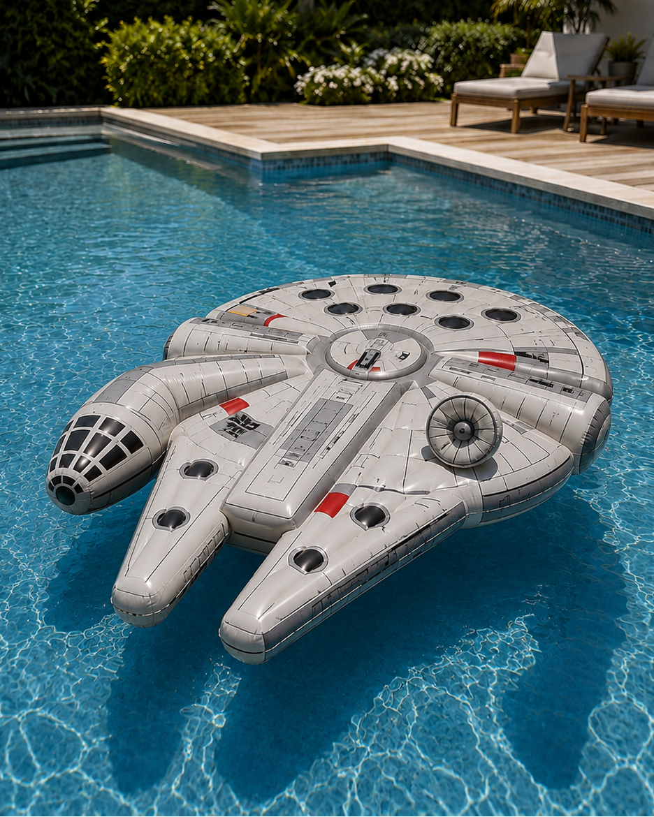 Millennium Falcon Float