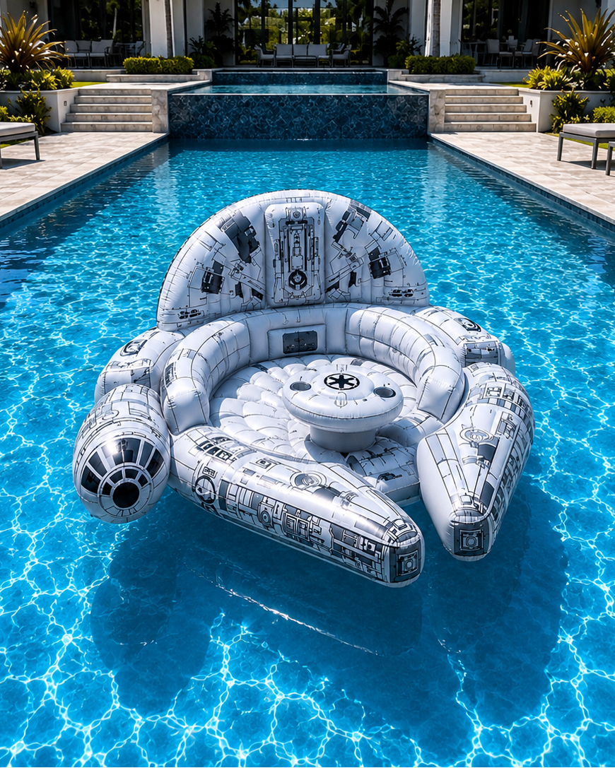 Millennium Falcon Float